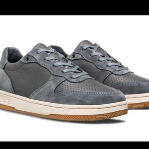 Clae Malone Pearl Grey Suede